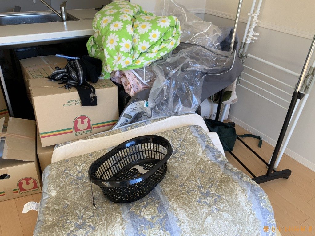 【高崎市】軽トラック1台程度の出張不用品の回収・処分ご依頼