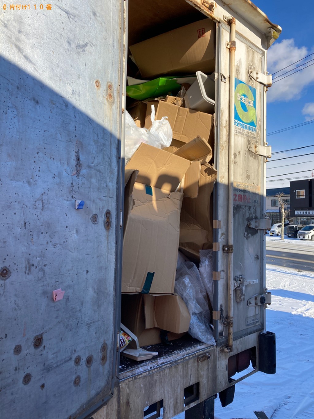 【前橋市】倉庫の中の不用品の回収・処分ご依頼 お客様の声