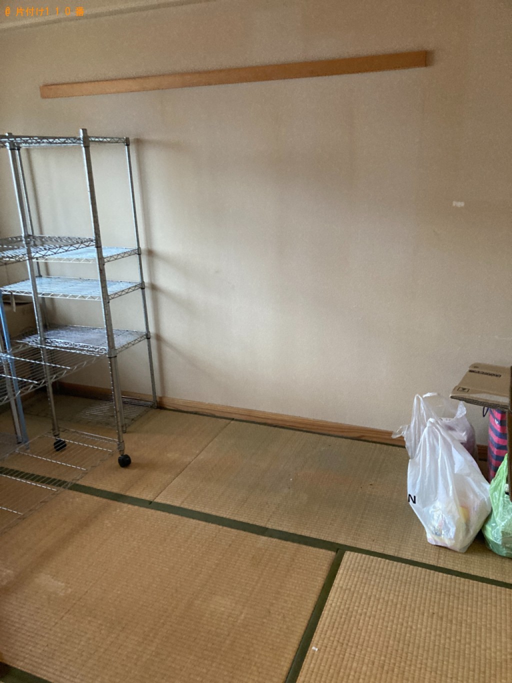 【前橋市】冷蔵庫、テレビ、食器棚、折り畳みベッド等の回収・処分