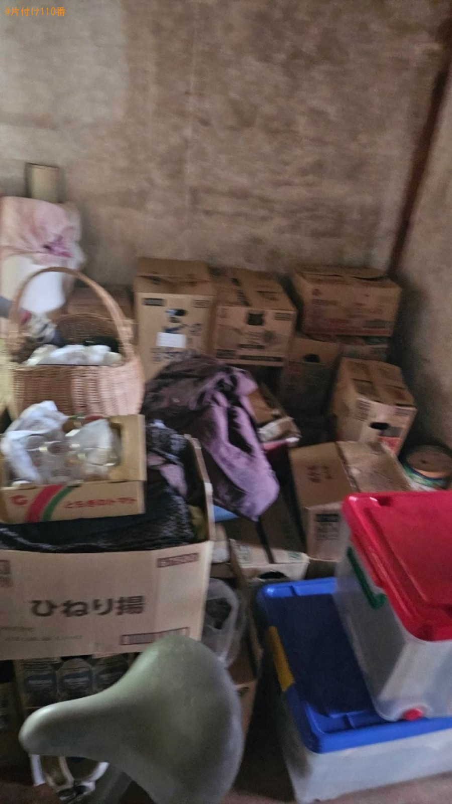 荷物(タンス、テーブル、掃除機、座布団、雑貨等)の運搬作業ご依頼